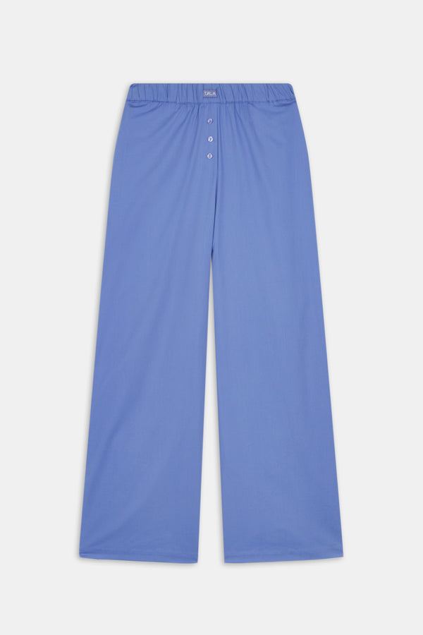 Poplin Trouser - Positano Blue - Image 2